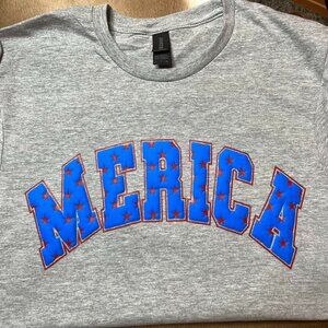 Merica Puff Tee